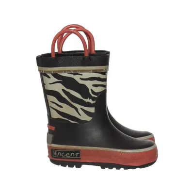 Bottes en caoutchouc (Noir, Orange, Blanc) de Vincent