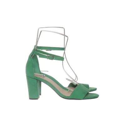 High heel sandals (Green) from Alley Polyester
