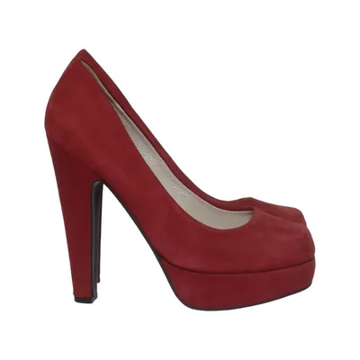 Escarpins (Rouge) de Jette Riis Cuir