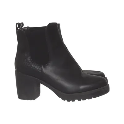 Bottines Chelsea (Noir) de Mode Queen