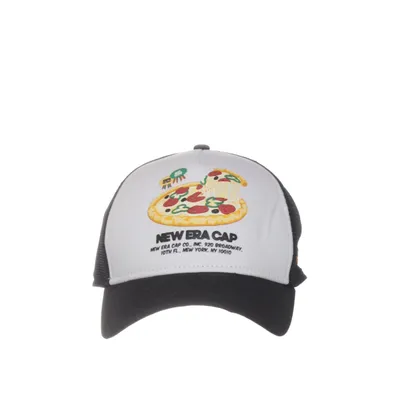 Truckerkeps (Svart, Vit, Flerfärgad) från New Era Bomull, Polyester