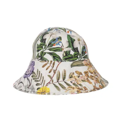 Bucket hat (Meerkleurig, Wit) van H&M Katoen, Polyester