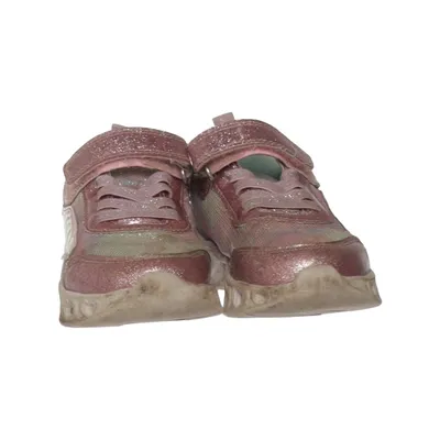 LED sneakers (Roze, Meerkleurig) van Lejon Leer