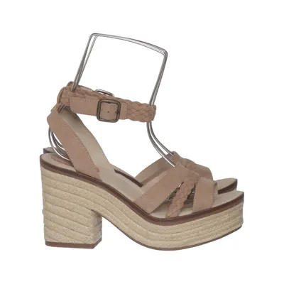 Wedges (Beige) from Graceland Leather