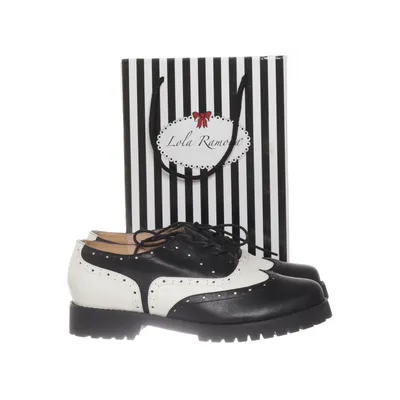 Brogues (Black, White) from Lola Ramona