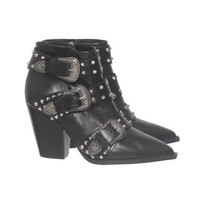 Heeled boots (Black) from The Kooples Leather