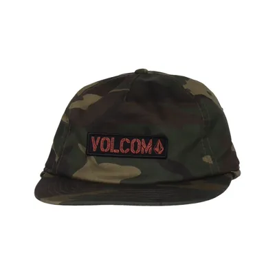 Casquette de baseball (Vert, Multicolore) de Volcom Coton, Polyester