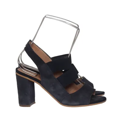 High heel sandals (Blue) from Ryłko Leather