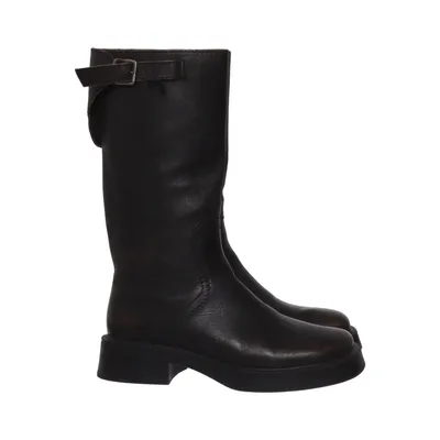 Bottes (Marron) de Miista Cuir