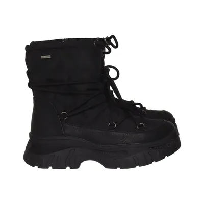 Laced boots (Black) from Duffy