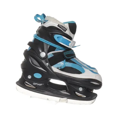 Patins à glace (Noir, Bleu, Blanc) de Graf