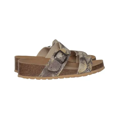 Mules (Beige, Multicolore) de Axelda Cuir