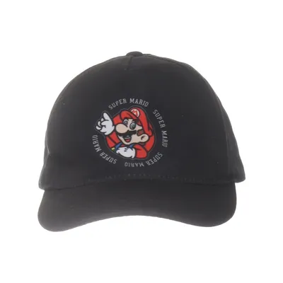 Baseball cap (Black) from Super Mario Cotton, Polyester