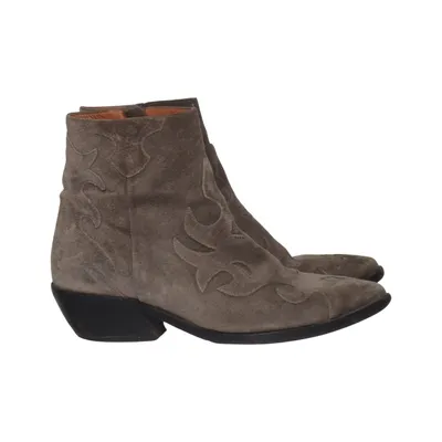 Bottes de cow-boy (Gris) de Via Vai Cuir