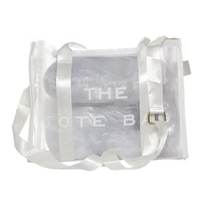 Axelremsväska (Vit) från Totebag Fashion