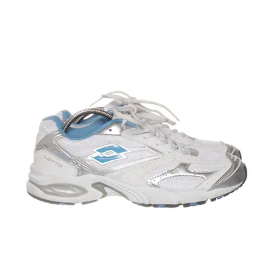 Sneakers (White, Blue, Silver) from Lotto