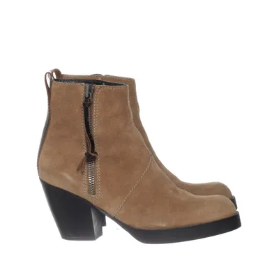 Stövletter (Brun, Svart) från Acne Studios Skinn