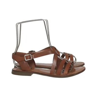 Sandals (Brown) from Cavalet Leather