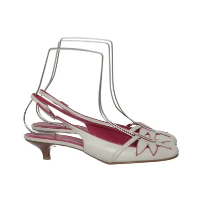 Højhælede sandaler (Hvid, Pink) fra Daniel Hechter Læder