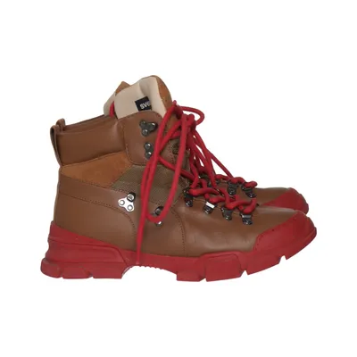 Hoge wandelschoenen (Bruin, Rood) van Svea
