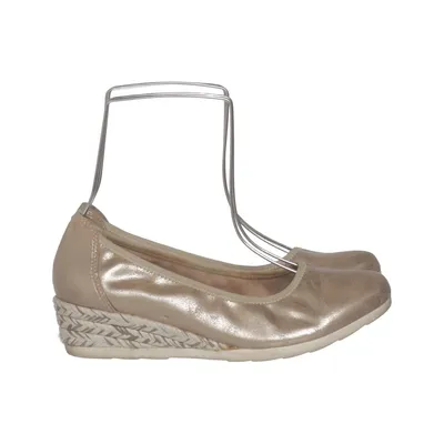 Chaussure compensées (Or) de Bama