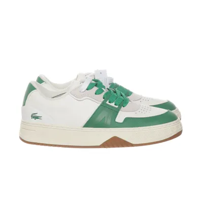 Sneakers (Wit, Groen) van Lacoste Leer