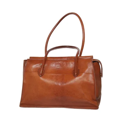Shoulder-bag (Brown) from O My Bag Leather, Organic cotton