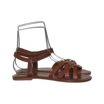 Sandales (Marron) Cuir
