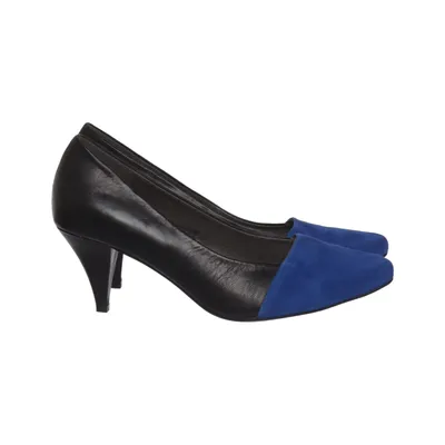 Escarpins (Noir, Bleu) de Andrea Conti Cuir
