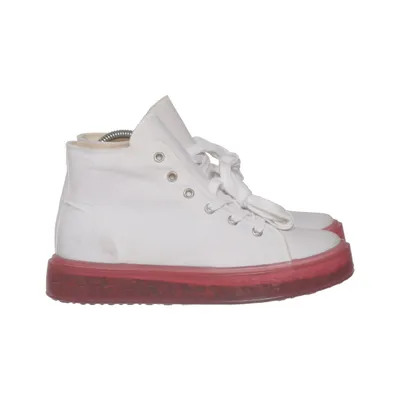 Canvas shoes (White, Red) from D.Franklin