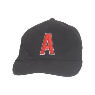 Baseball cap (Black, Red) from Alan Rust Cotton