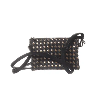 Axelremsväska (Svart, Guldfärgad) från Puccini