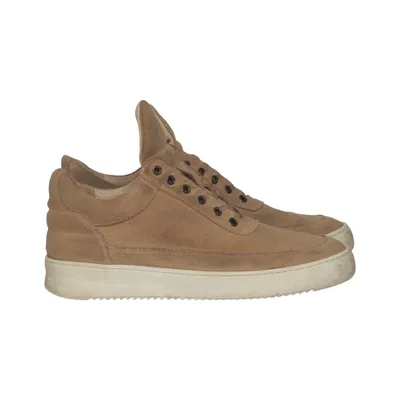 Sneakers (Bruin) van Filling Pieces Suède