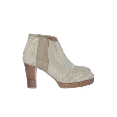 Laarzen met hak (Beige) van Via