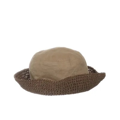 Buckethatt (Beige, Brun) Linne