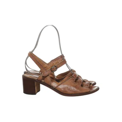 High heels (Brown) from Cherry Boutique Leather