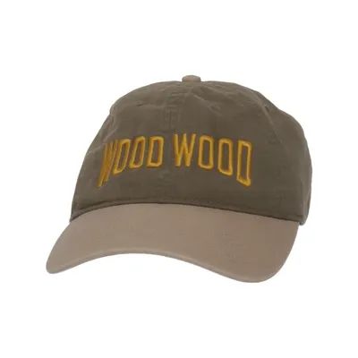 Baseballkeps (Grön, Beige) från Wood Wood Bomull