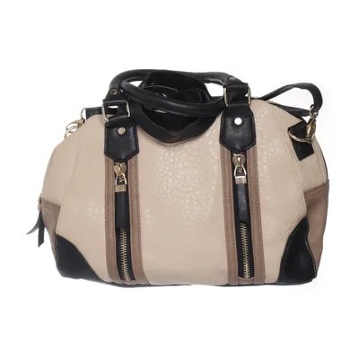 Handväska (Beige, Svart, Brun) från New Look Polyester, Polyuretan