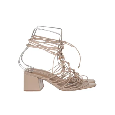 Sandales à talons hauts (Beige) de ASOS Shoes
