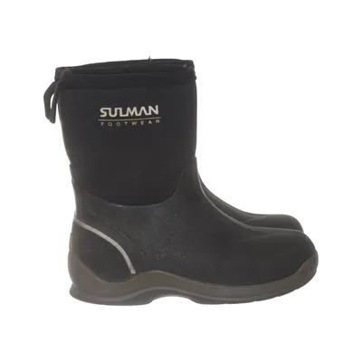 Bottines en caoutchouc (Noir) de Sulman