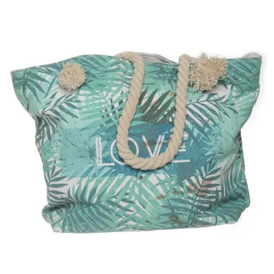 Strandtas (Groen, Wit) van Ale-Hop Katoen, Polyester