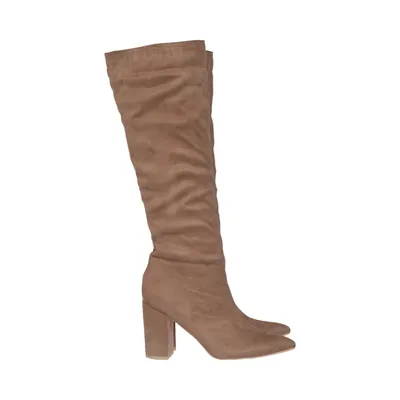 Stövlar (Beige) Skinn