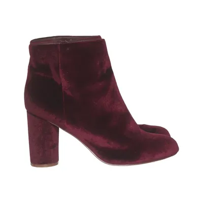 Bottes à talons (Rouge) de JustFab