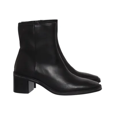Stiefeletten (Block Heel Zip Boot Lth) von Calvin Klein Leder