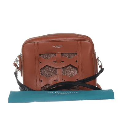 Axelremsväska (Brun) från Les Georgettes