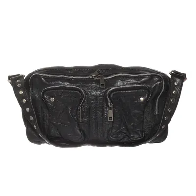 Axelremsväska (Svart) från Núnoo