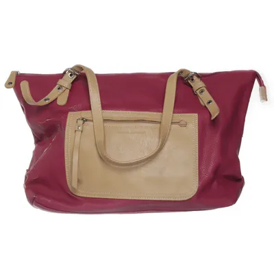 Axelremsväska (Rosa, Beige) från David Jones