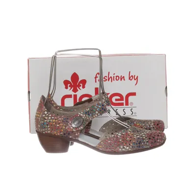 High heels (Brown, Multicolored) from Rieker