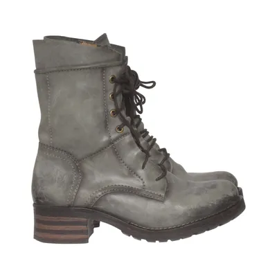 Laced boots (Gray) from Brako