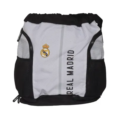 Sports bag (White, Black) from Real Madrid Polyester